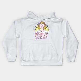 Summer love t-shirt girl Kids Hoodie